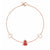 Small lucky gourd bracelet [Red]